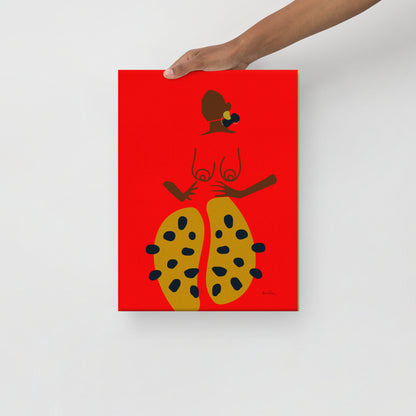 Bosom Collection: Let 'em Hang Canvas
