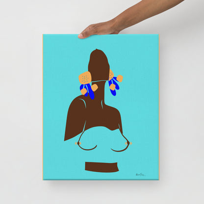 Bosom Collection: Pierced Nips Canvas