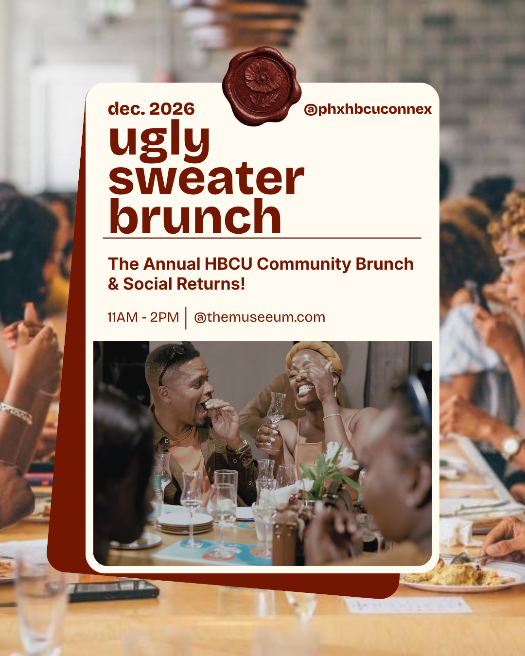 HBCU Ugly Sweater Charity Brunch