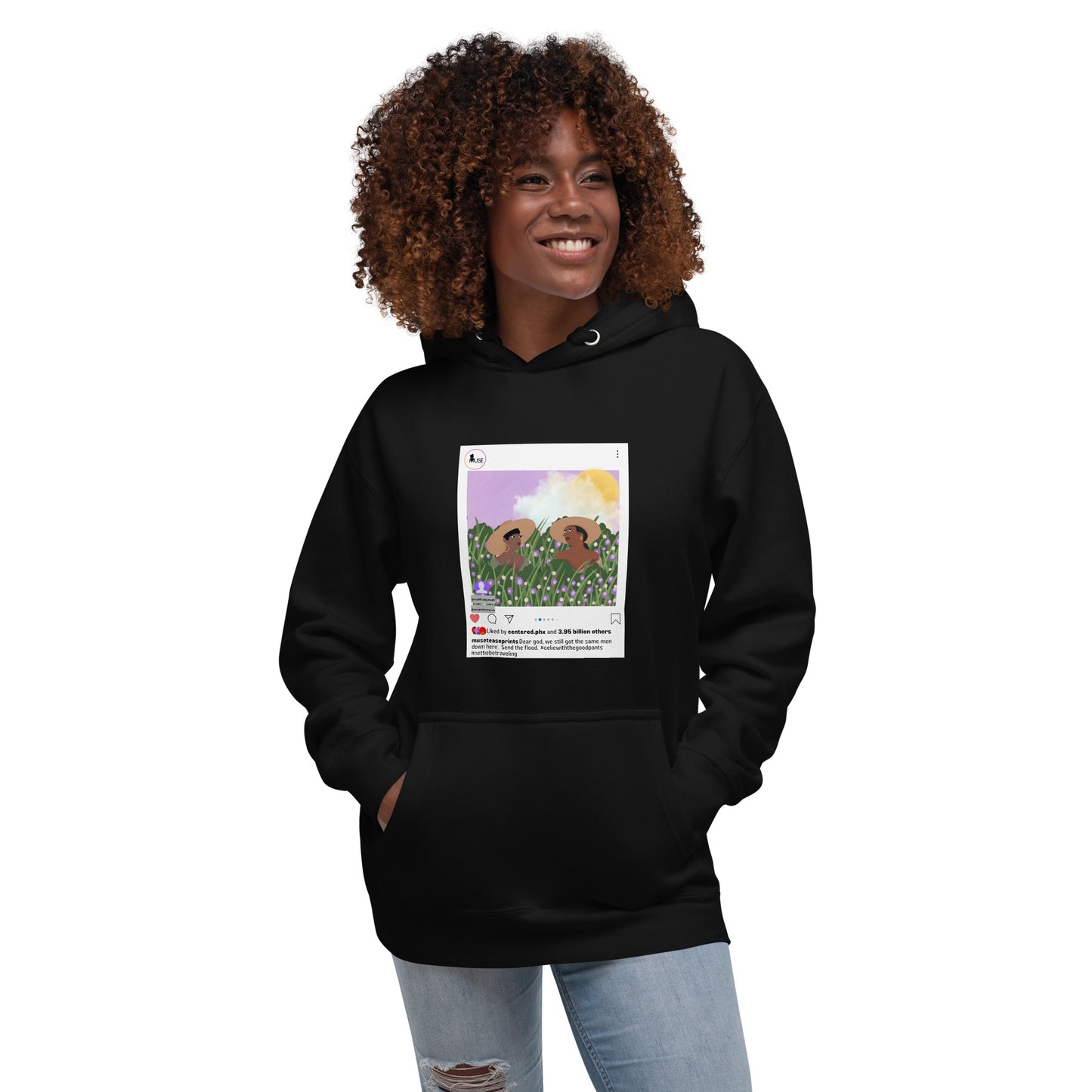 Celie+Nettie on IG Unisex Hoodie