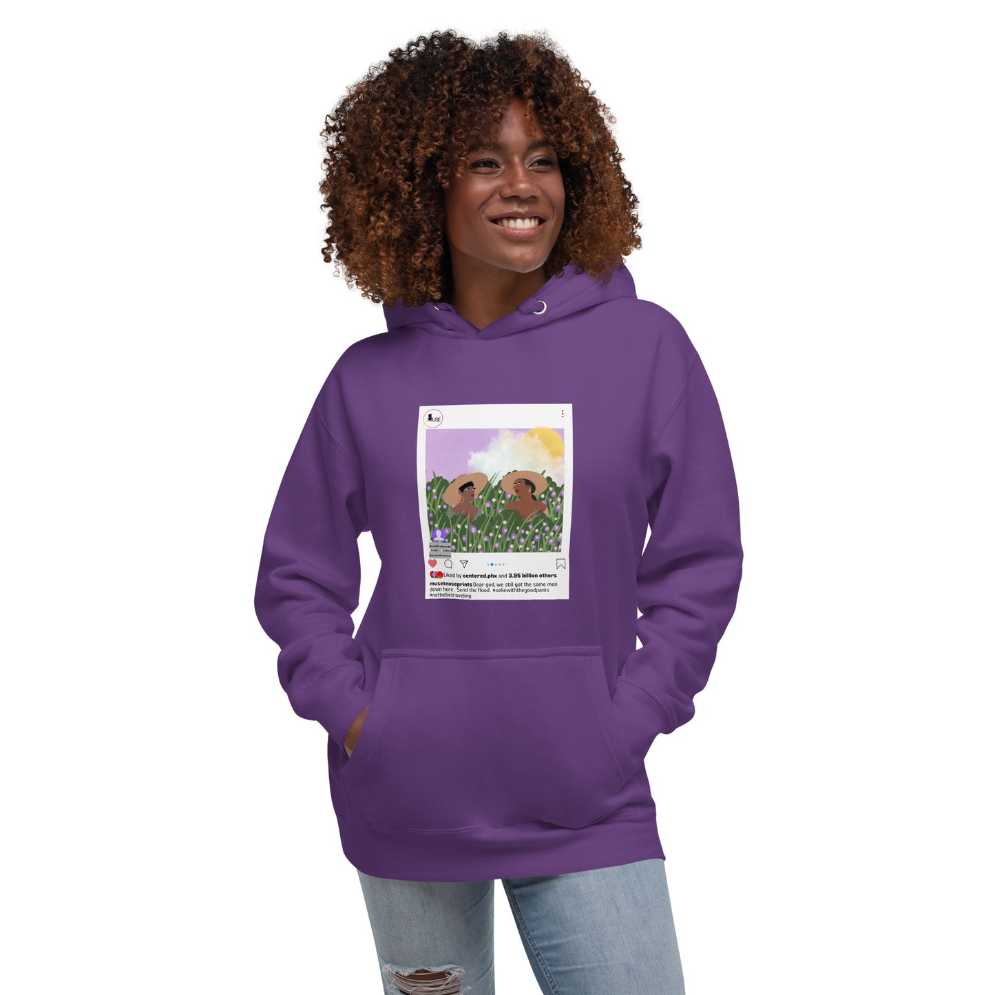 Celie+Nettie on IG Unisex Hoodie