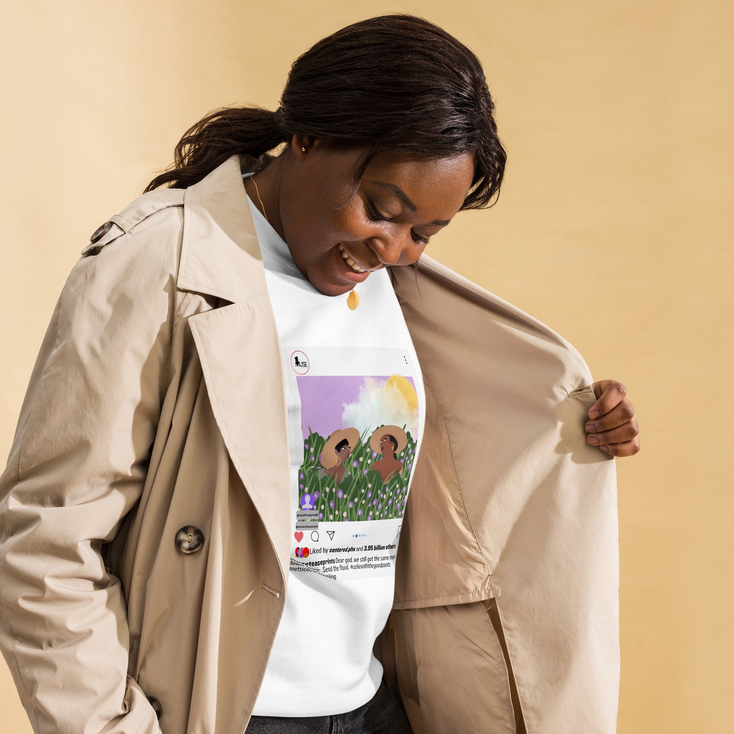 Celie+Nettie on IG Unisex Premium Sweatshirt