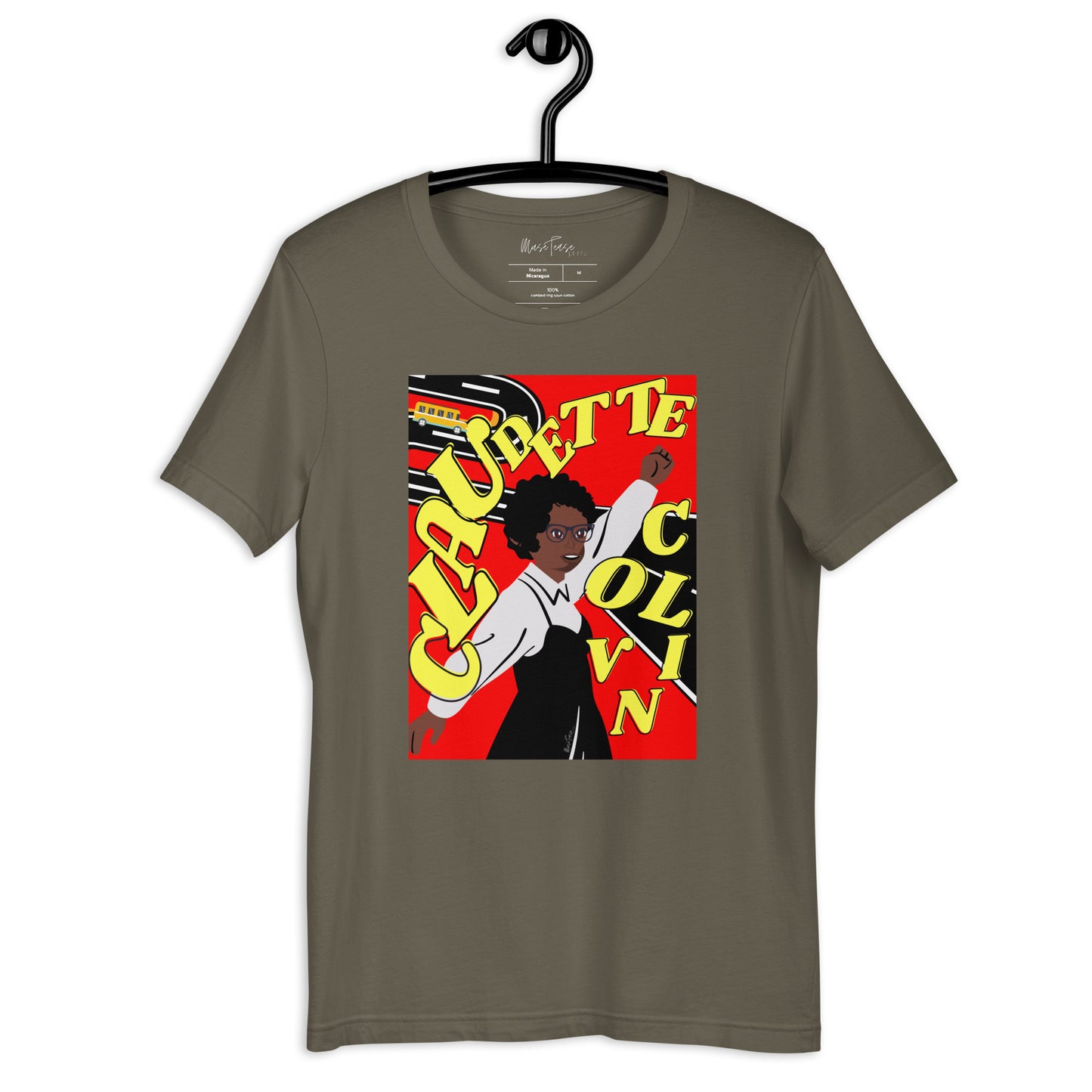 BHM Honors: Claudette Unisex t-shirt