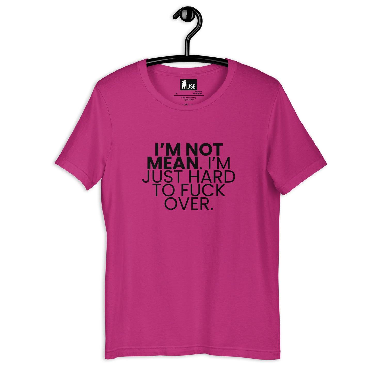 Muse Tees: Not Mean Unisex t-shirt