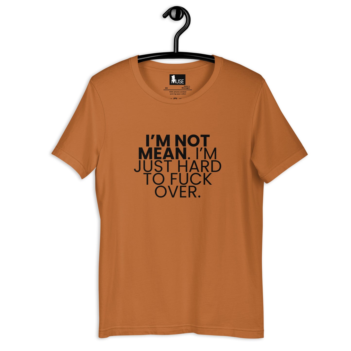 Muse Tees: Not Mean Unisex t-shirt