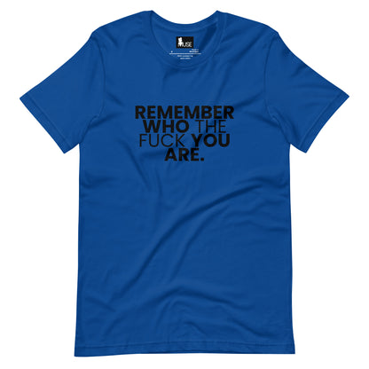 Muse Tees: Remember Unisex t-shirt